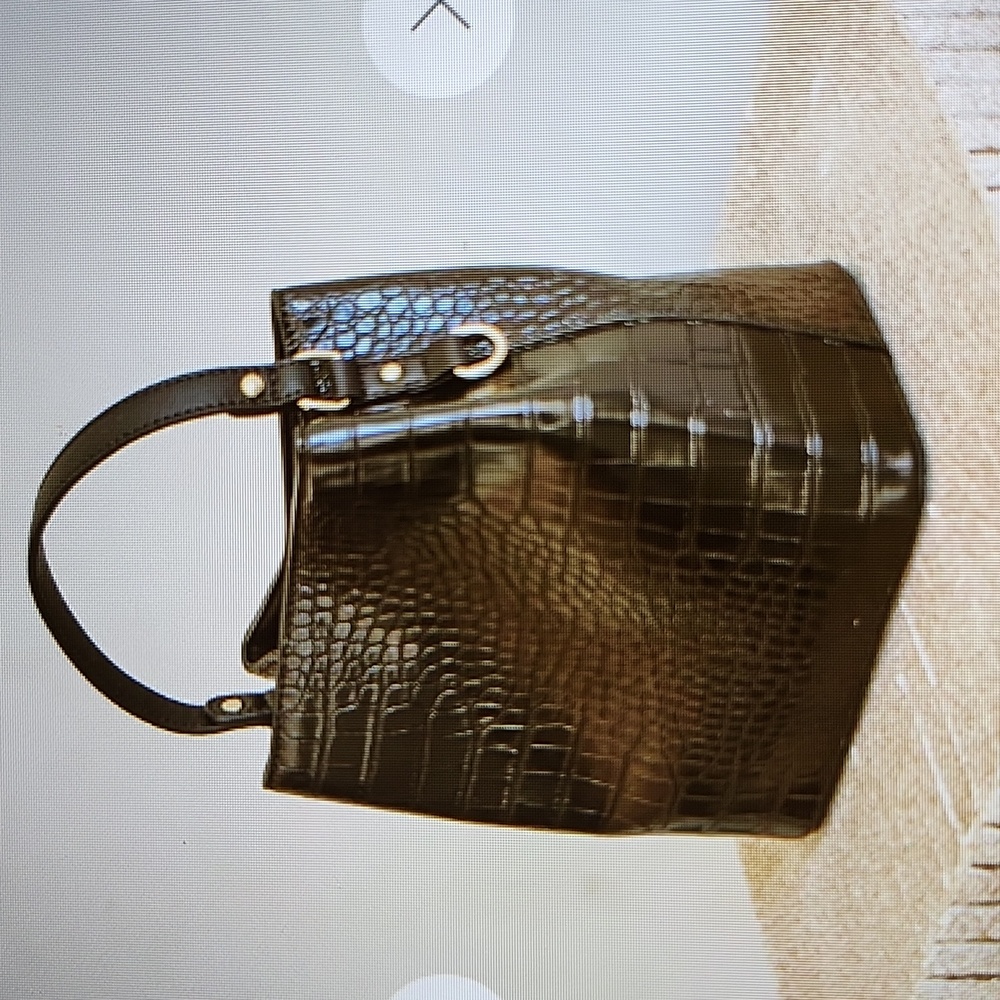 NWT Elena AOTA Black Bag W/ Small Wristlet Wallet